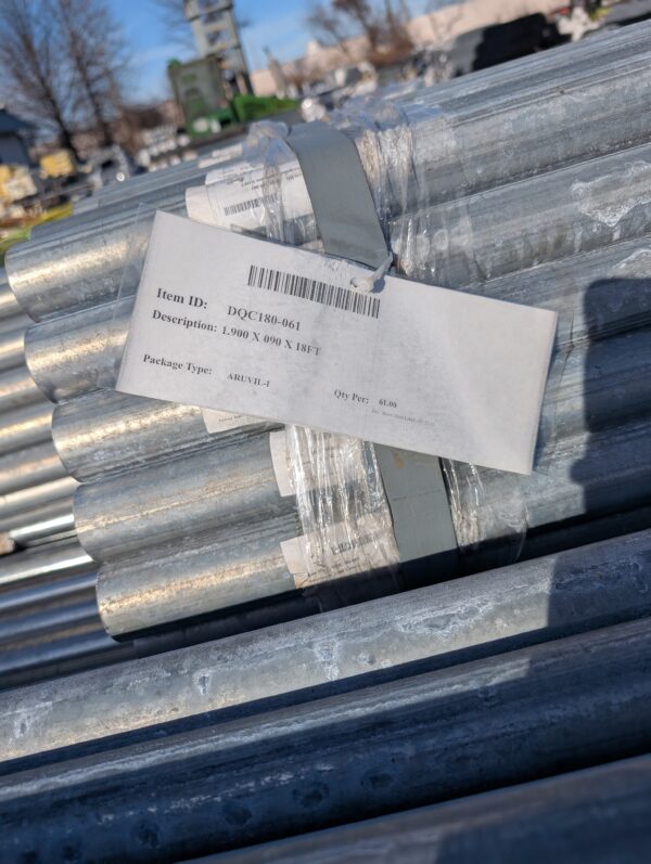 Galvanized Fence Tube