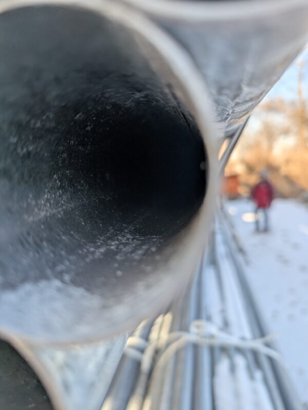 Galvanized Fence Tube